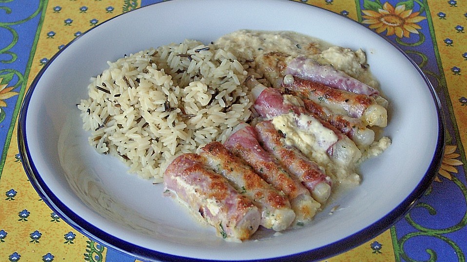 Schwarzwurzeln in Schinken von bibber