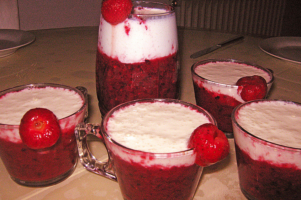 Beeren-Kakao-Smoothie