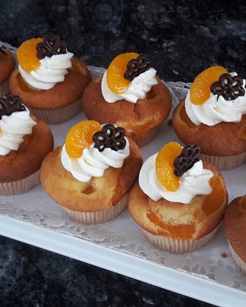 Eierlikör - Muffins mit Mandarinen von Pumpkin-Pie