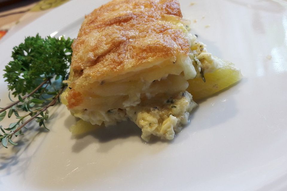 Rosmarin-Kartoffelgratin à la Janko