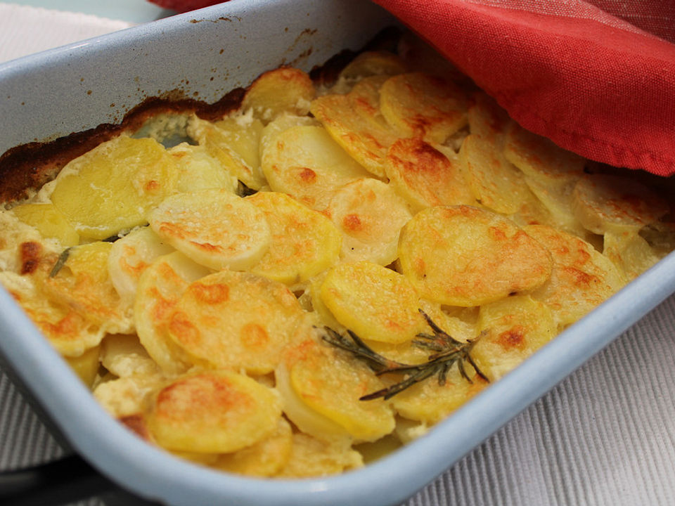 Rosmarin-Kartoffelgratin à la Janko von cakessake| Chefkoch