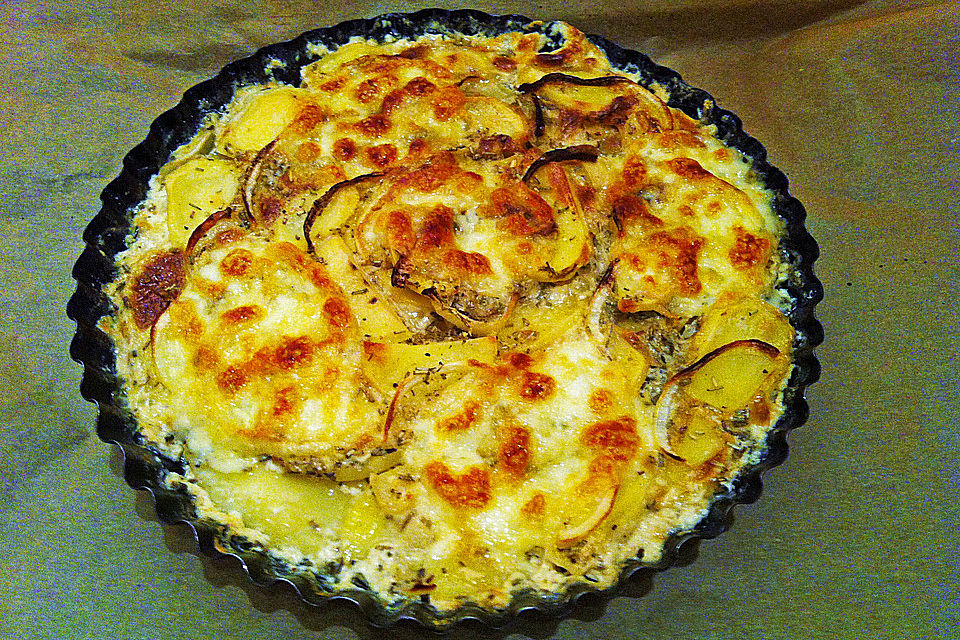 Rosmarin-Kartoffelgratin à la Janko