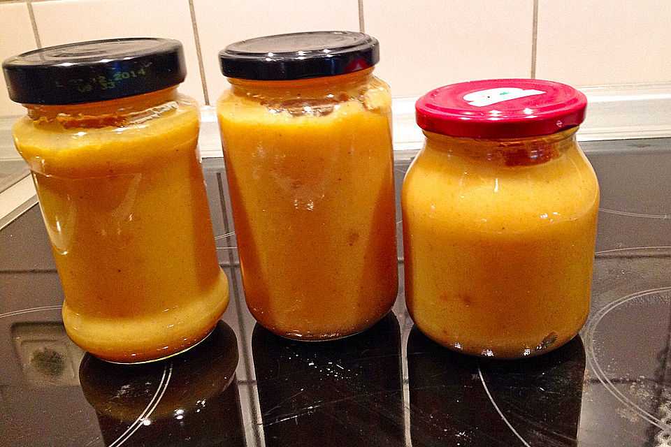 Bananen-Kaki-Marmelade Bananen-Kaki-Marmelade