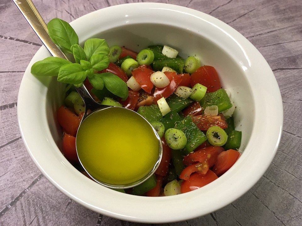 Salatdressing Essig und Öl von jezabel| Chefkoch