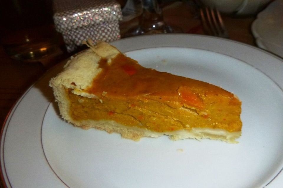 Amerikanischer authentischer Pumpkin-Pie