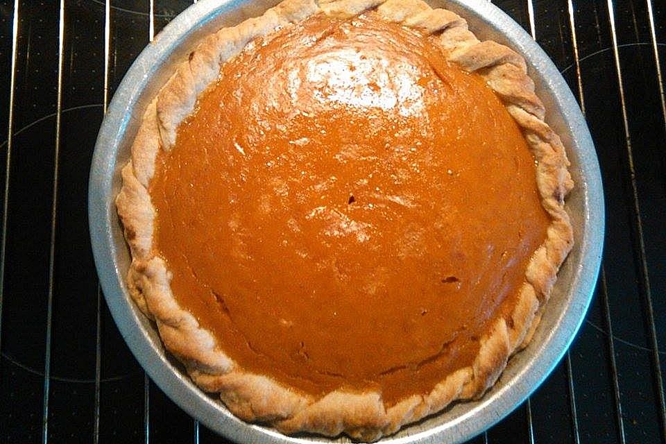 Amerikanischer authentischer Pumpkin-Pie