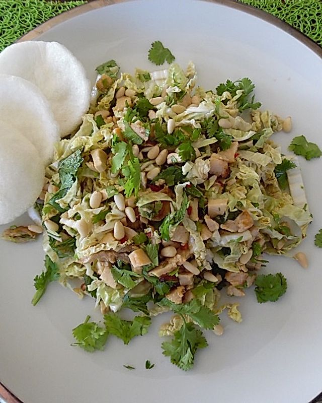Chinakohl-Huhn Salat vietnamesisch