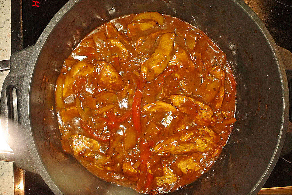 Chicken sweet & spicy