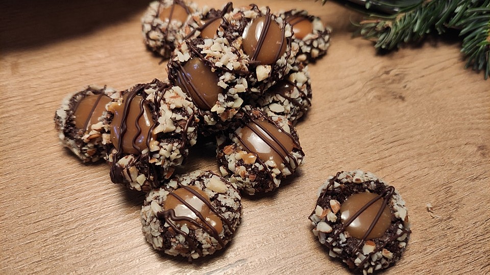 Toffee-Nuss Kekse von schnny