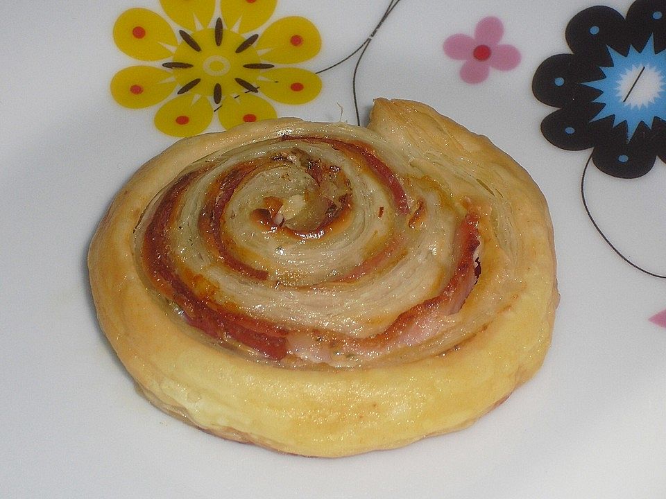 Blätterteigschnecken mit gekochtem Schinken von bijou1966| Chefkoch