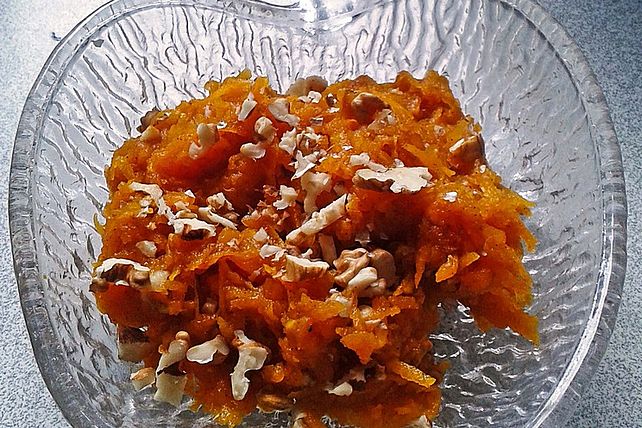 Süßer Kürbis-Rohkost-Nachtisch von buerserberg| Chefkoch Süßer Kürbis-Rohkost-Nachtisch von buerserberg| Chefkoch