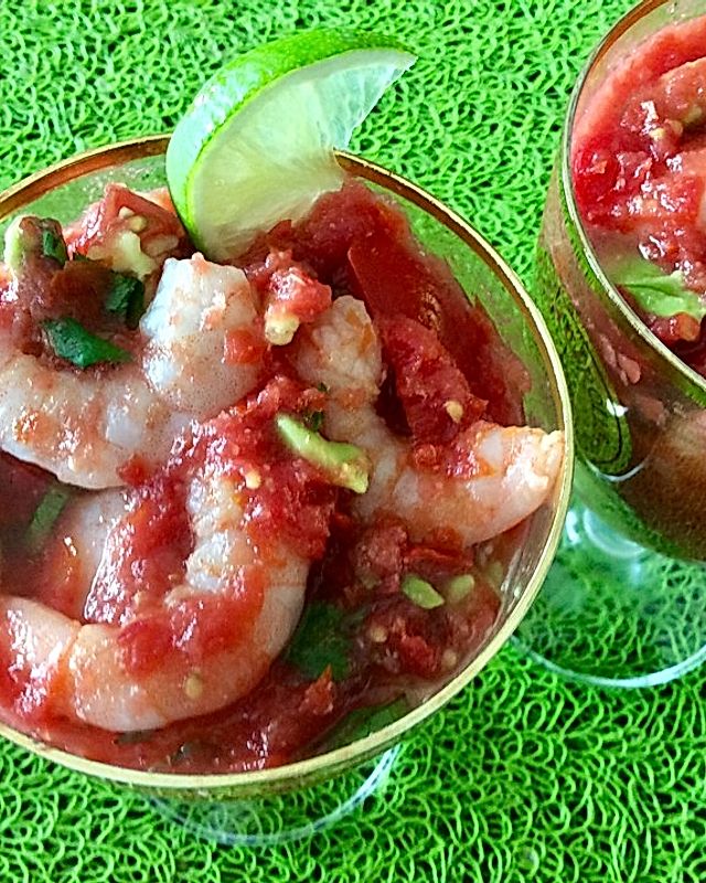 Mexikanischer Shrimps-Cocktail