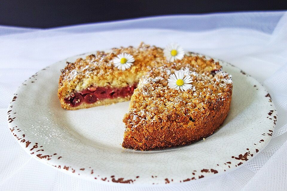 Sauerkirsch - Streusel - Kuchen