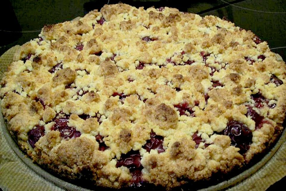 Sauerkirsch - Streusel - Kuchen