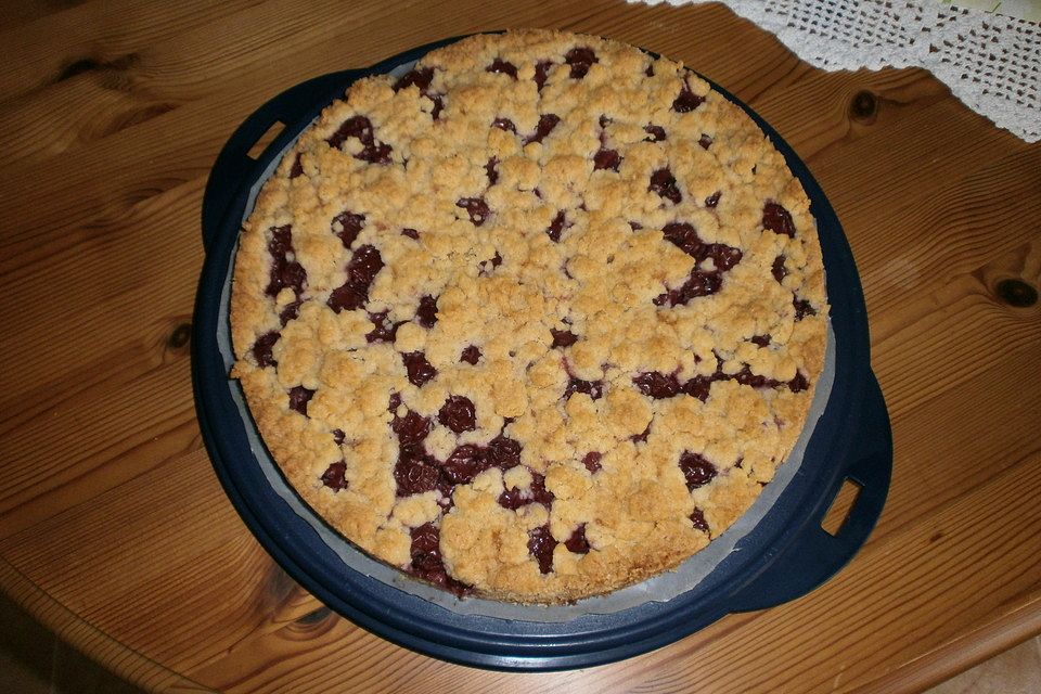 Sauerkirsch - Streusel - Kuchen