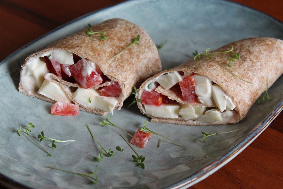 Wraps Tomate-Mozzarella