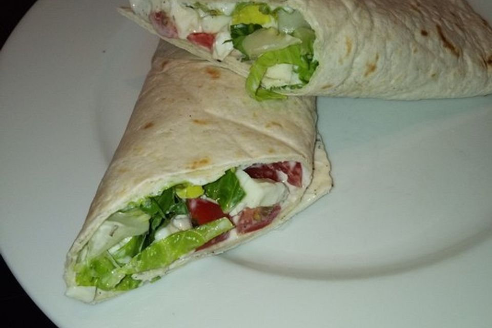 Wraps Tomate-Mozzarella