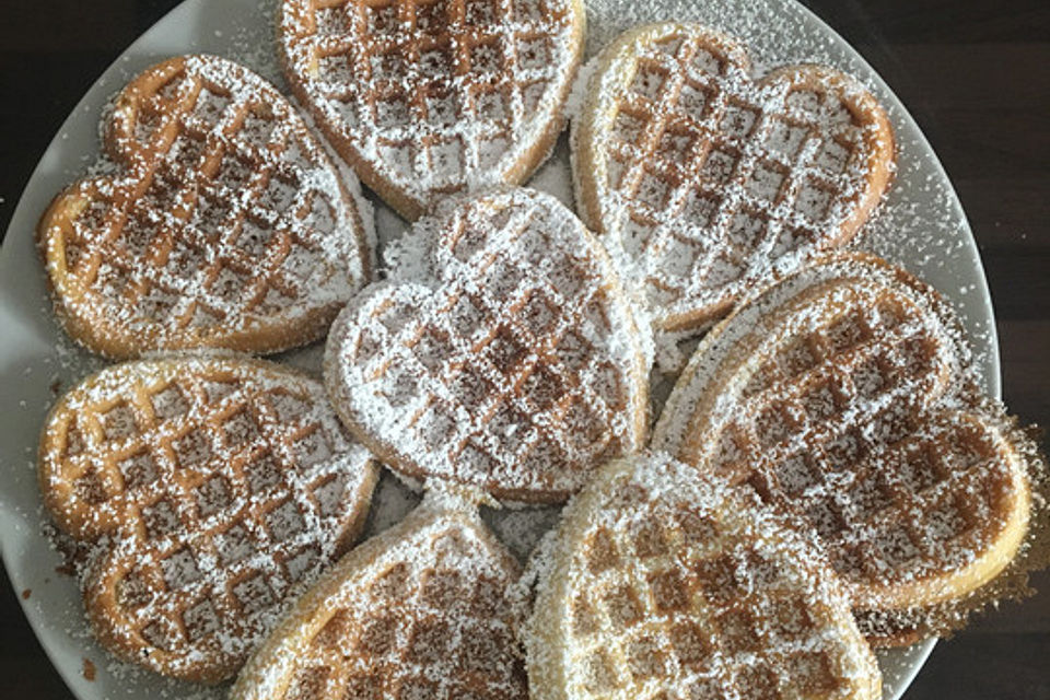 Waffeln am Stiel Waffeln am Stiel