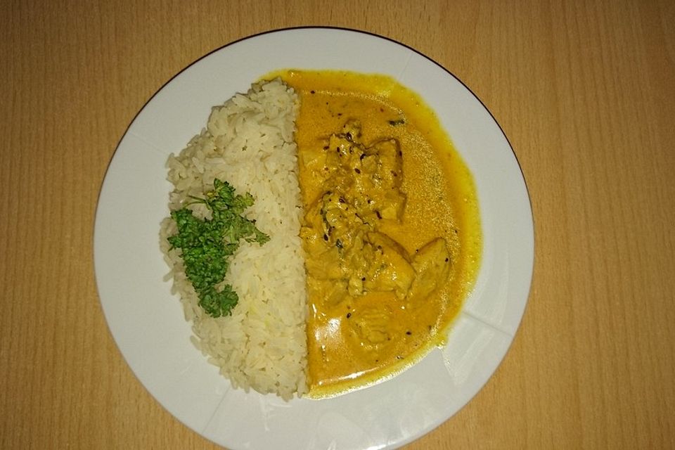 Indisches Chicken Korma