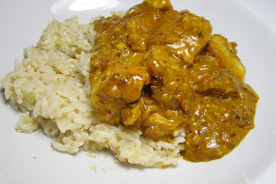 Indisches Chicken Korma