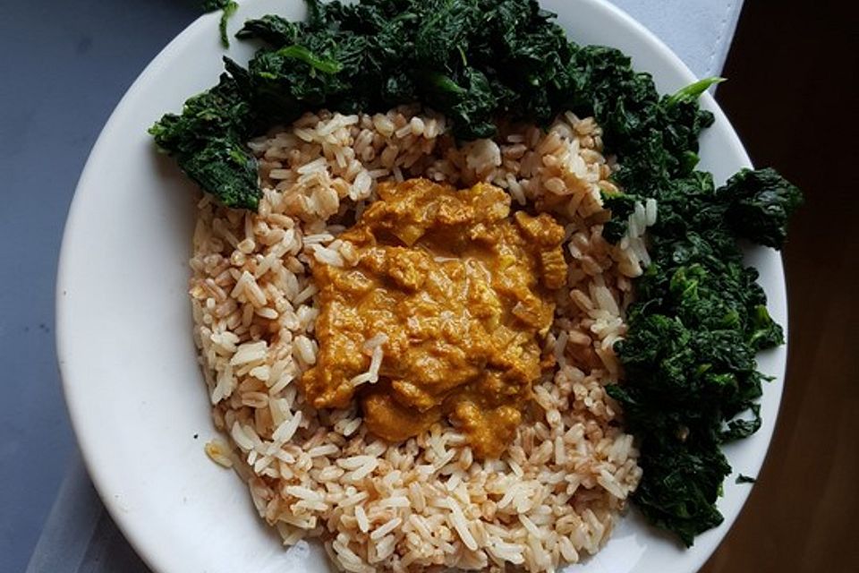 Indisches Chicken Korma