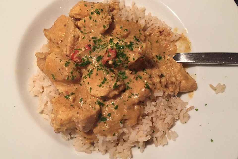 Indisches Chicken Korma