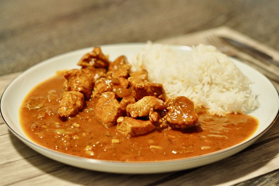 Indisches Chicken Korma