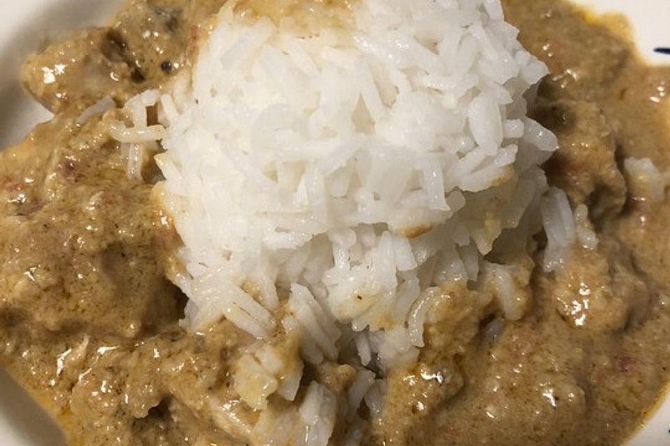 Indisches Chicken Korma