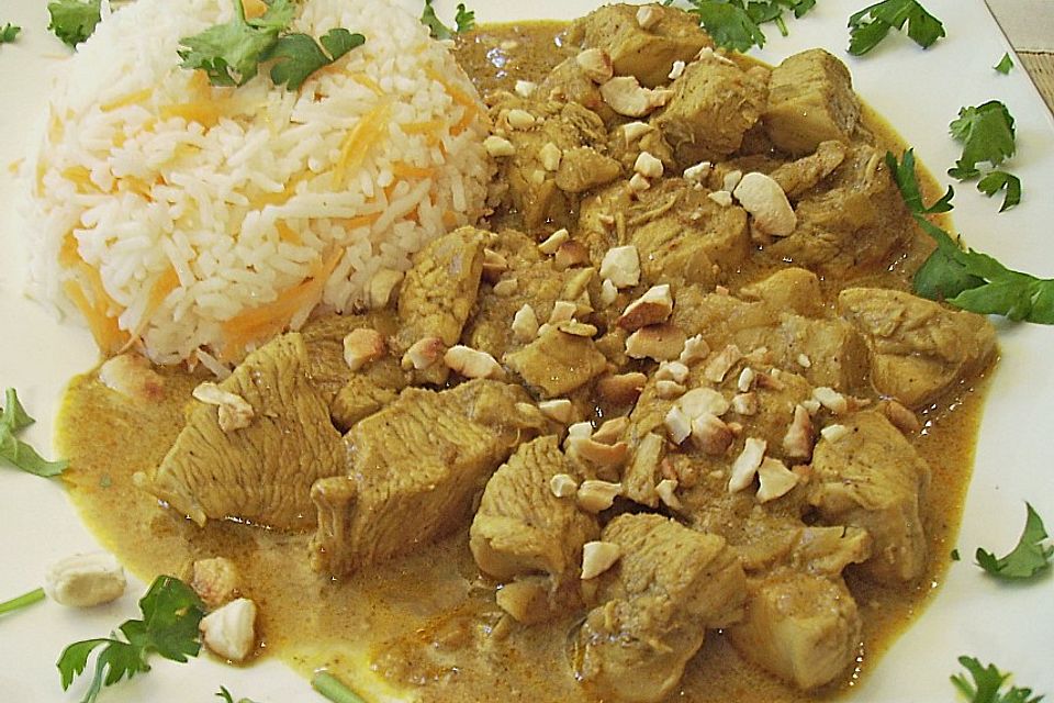 Indisches Chicken Korma