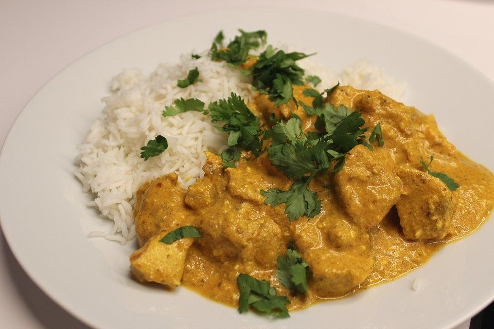 Indisches Chicken Korma