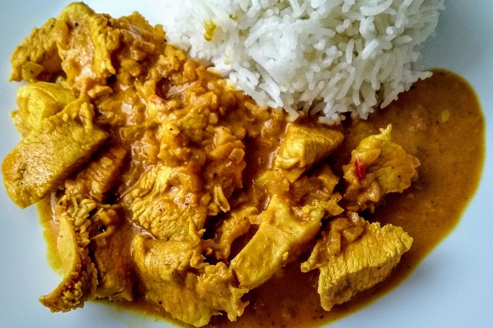 Indisches Chicken Korma