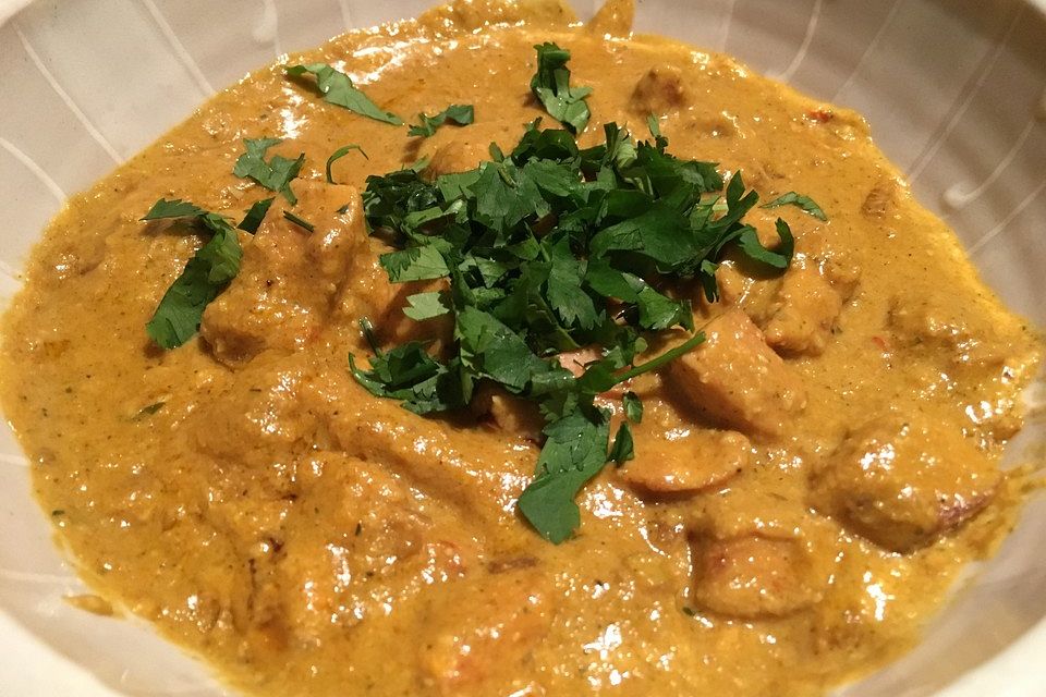 Indisches Chicken Korma