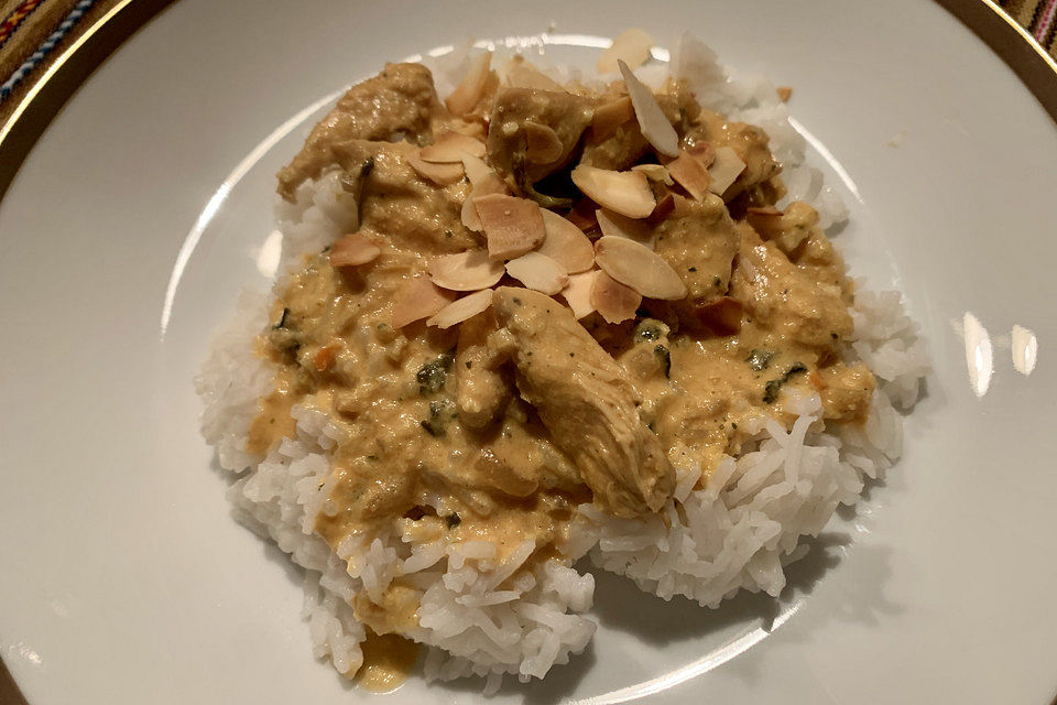 Indisches Chicken Korma