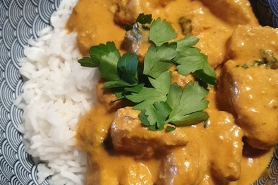 Indisches Chicken Korma