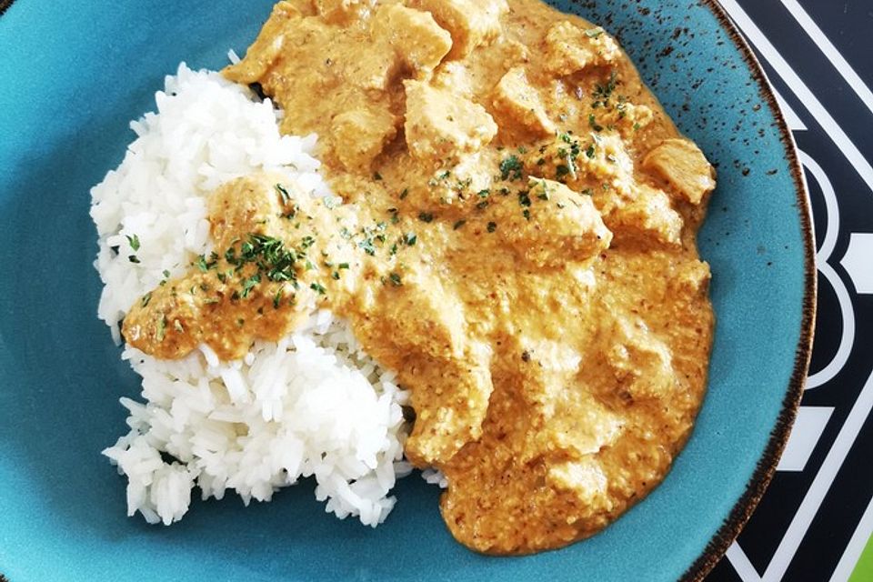 Indisches Chicken Korma