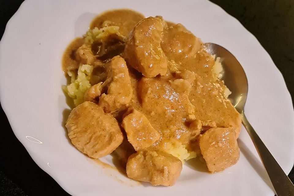 Indisches Chicken Korma