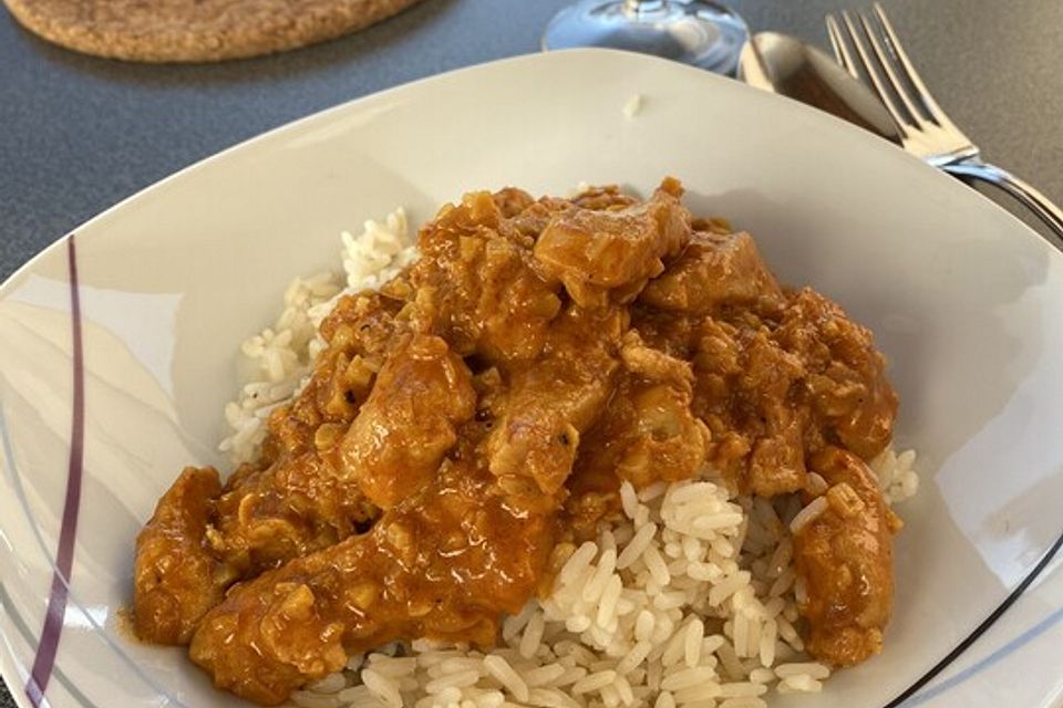 Indisches Chicken Korma