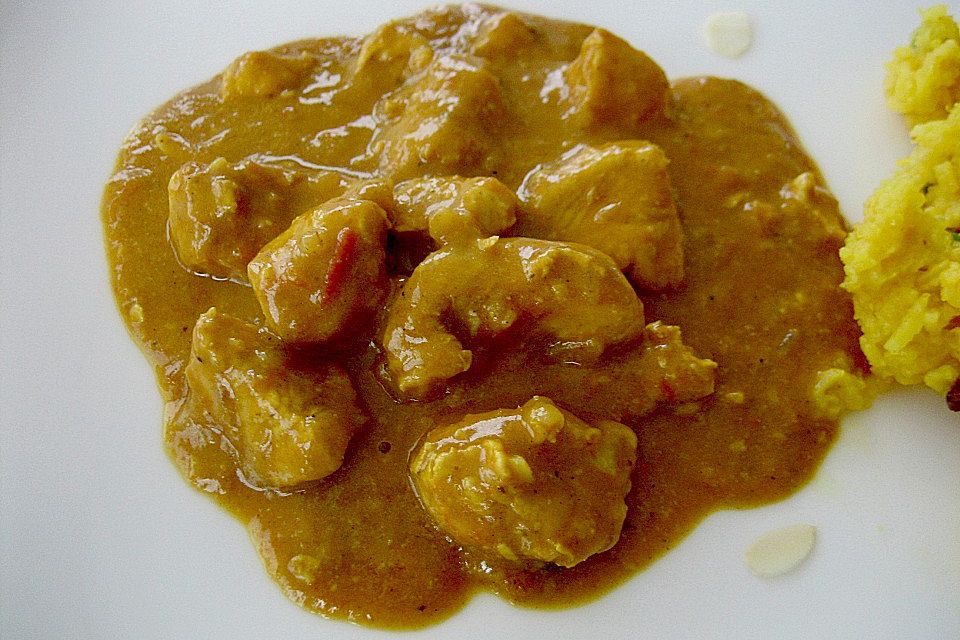 Indisches Chicken Korma