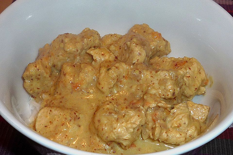 Indisches Chicken Korma