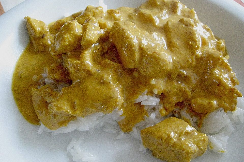 Indisches Chicken Korma