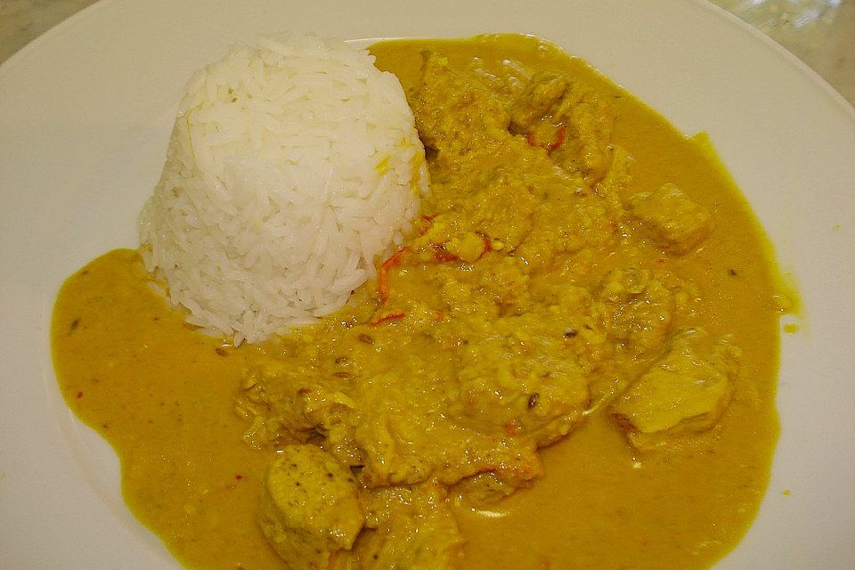 Indisches Chicken Korma