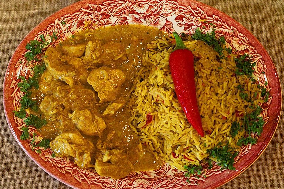 Indisches Chicken Korma