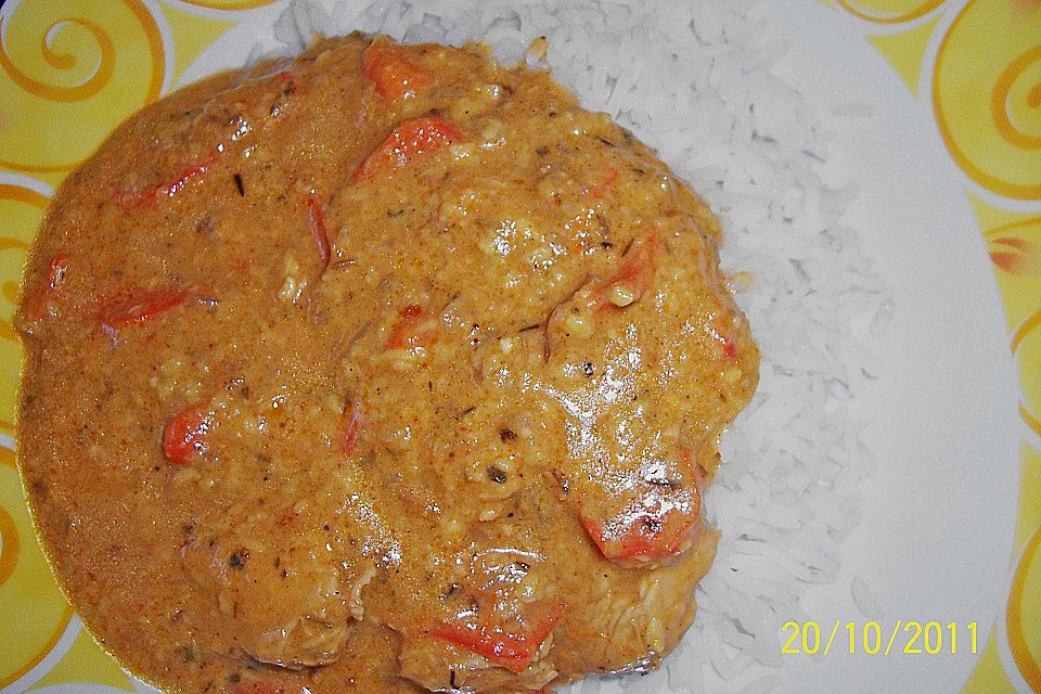 Indisches Chicken Korma