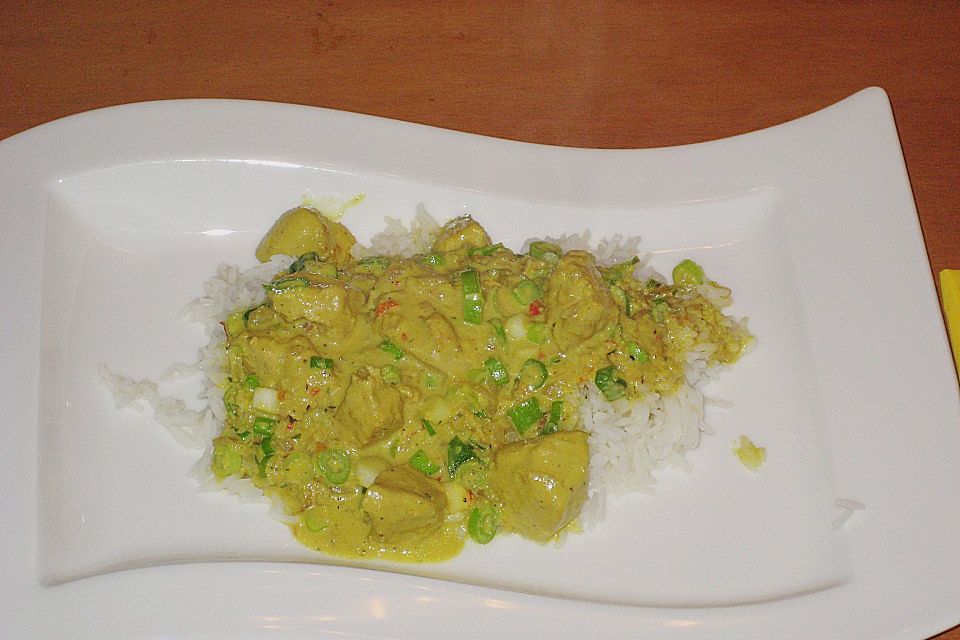 Indisches Chicken Korma