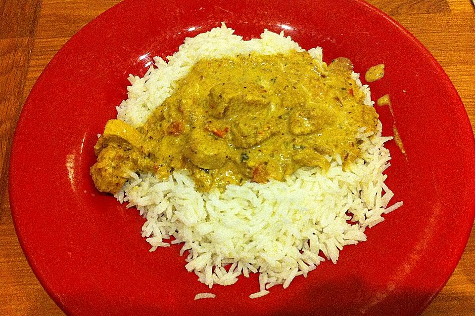 Indisches Chicken Korma