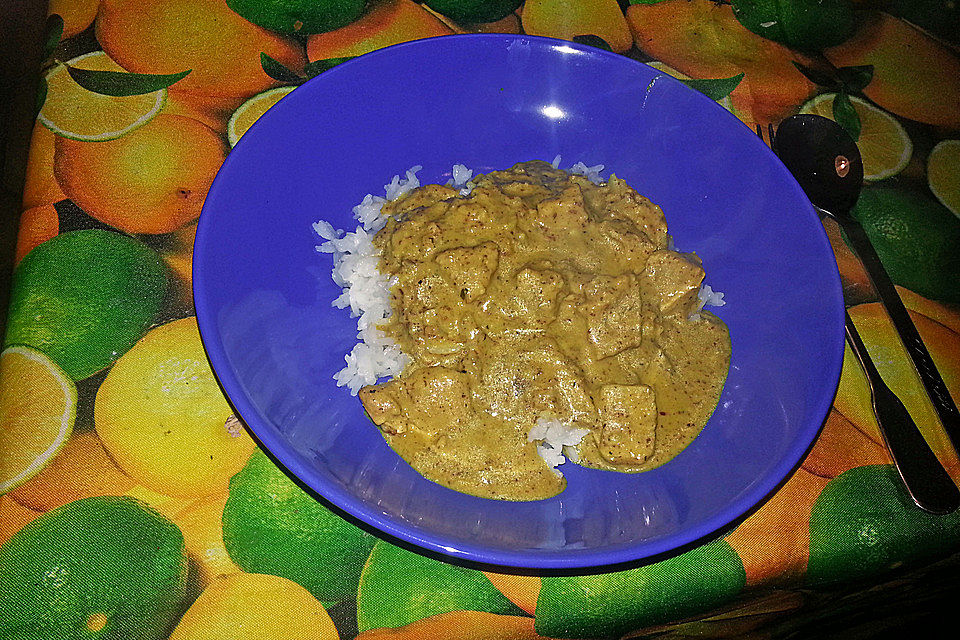 Indisches Chicken Korma