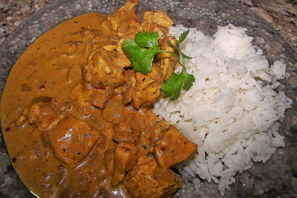 Indisches Chicken Korma