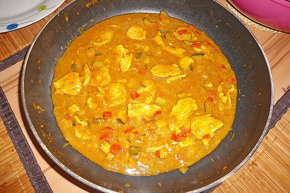 Indisches Chicken Korma