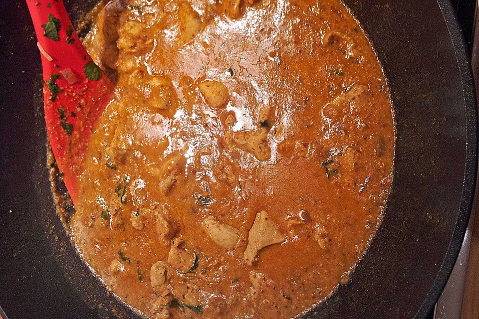 Indisches Chicken Korma