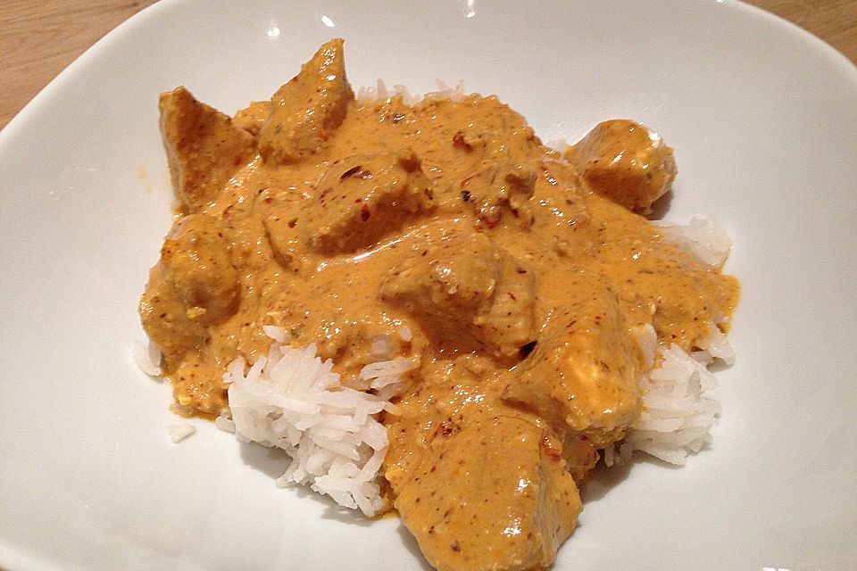 Indisches Chicken Korma